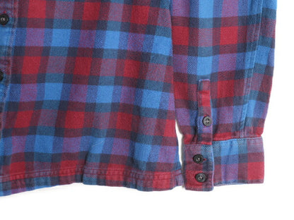 15年製 パタゴニア ロングスリーブ フィヨルド フランネル 長袖 シャツ レディース S 程 古着 Patagonia アウトドア ネルシャツ ヘビーネル