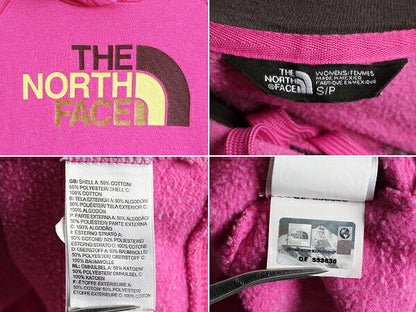 ノースフェイス プリント スウェット フード パーカー レディース S The North Face プルオーバー 裏起毛 トレーナー アウトドア スエット