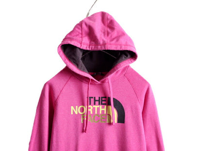 ノースフェイス プリント スウェット フード パーカー レディース S The North Face プルオーバー 裏起毛 トレーナー アウトドア スエット