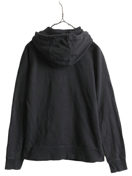 ノースフェイス プリント スウェット フード パーカー レディース S / 古着 The North Face トレーナー 裏起毛 プルオーバー アウトドア 黒