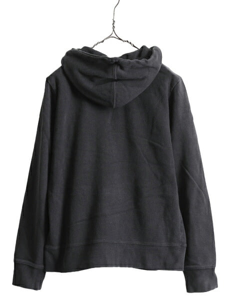 ノースフェイス プリント スウェット フード パーカー レディース M / 古着 The North Face プルオーバー 裏起毛 トレーナー アウトドア 黒