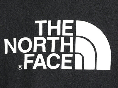 ノースフェイス プリント スウェット フード パーカー レディース M / 古着 The North Face プルオーバー 裏起毛 トレーナー アウトドア 黒