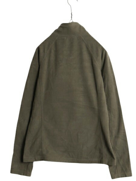 ノースフェイス ハーフジップ 長袖 フリース Tシャツ レディース S 古着 The North Face プルオーバー ハイネック アウトドア ポケット付き
