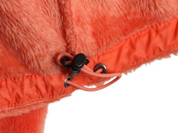 US企画 ノースフェイス フルジップ フリース ジャケット レディース M / The North Face 毛長 ジャンパー ブルゾン アウトドア 毛足 蛍光