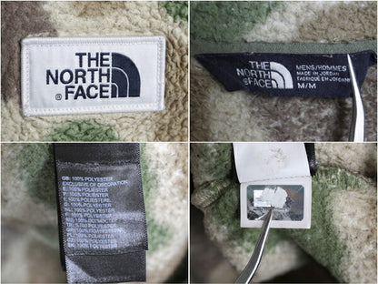 US企画 ノースフェイス 迷彩 キャンプシャー プルオーバー フーディ メンズ M / The North Face フリース パーカー ジャケット アウトドア