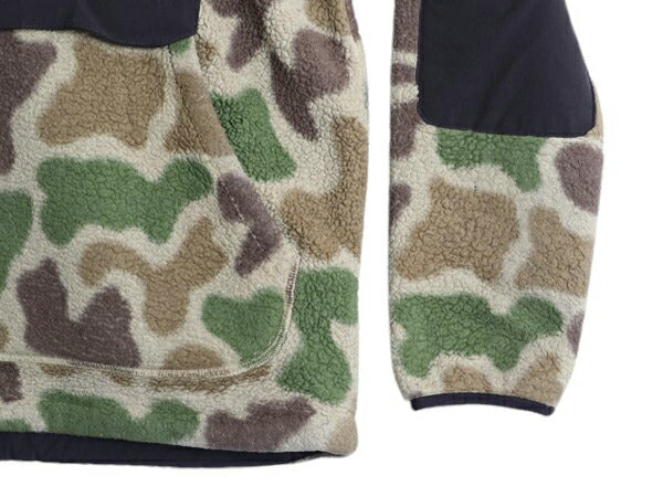 US企画 ノースフェイス 迷彩 キャンプシャー プルオーバー フーディ メンズ M / The North Face フリース パーカー ジャケット アウトドア