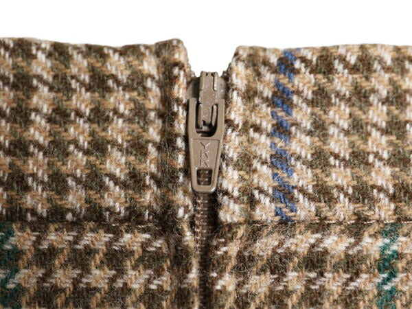 80s オービス ローデン ウール フレア スカート レディース XL / ヴィンテージ ORVIS 千鳥 チェック マキシ丈 ロングスカート 大きいサイズ