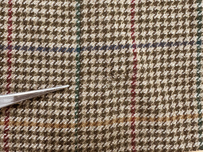 80s オービス ローデン ウール フレア スカート レディース XL / ヴィンテージ ORVIS 千鳥 チェック マキシ丈 ロングスカート 大きいサイズ