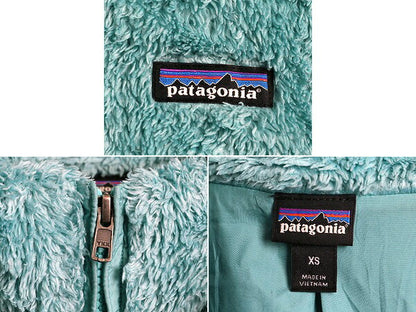 16年製 パタゴニア ロスガトス フリース ベスト レディース XS 古着 Patagonia 毛長 パイル ボア 重ね着 フルジップ アウトドア ハイネック