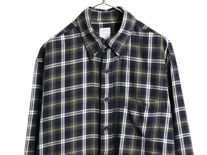 ブルックスブラザーズ チェック ボタンダウン ライト フランネル シャツ メンズ L / BROOKS BROTHERS ネルシャツ 長袖シャツ マルチカラー