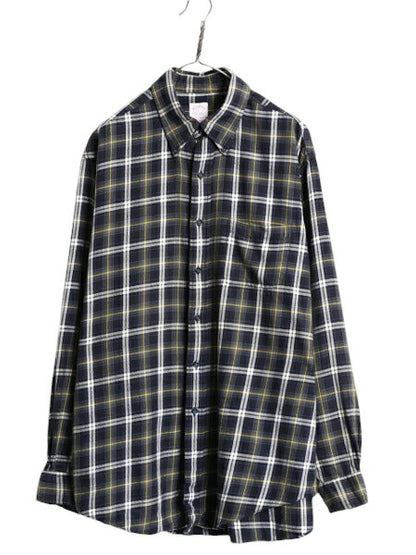 ブルックスブラザーズ チェック ボタンダウン ライト フランネル シャツ メンズ L / BROOKS BROTHERS ネルシャツ 長袖シャツ マルチカラー