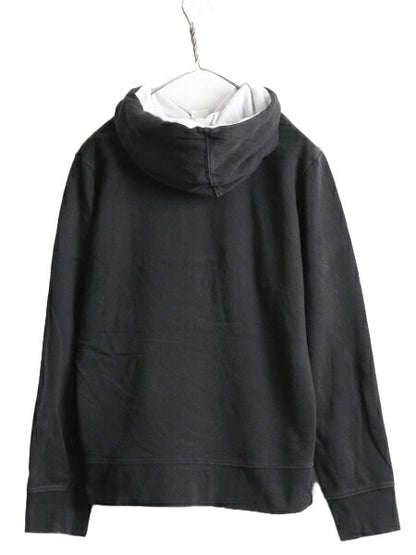 ノースフェイス プリント スウェット フード パーカー レディース L / The North Face アウトドア 裏起毛 トレーナー 2トーン プルオーバー