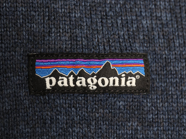 パタゴニア ベターセーター ハーフジップ メンズ XL 古着 17年製 フリース セーター 裏起毛 プルオーバー ジャケット 大きいサイズ 企業 紺