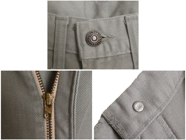 70s USA製 ★ リーバイス 518 BIG E スタプレ テーパード パンツ メンズ 30 29 古着 ヴィンテージ スラックス 42タロン スリム ノータック