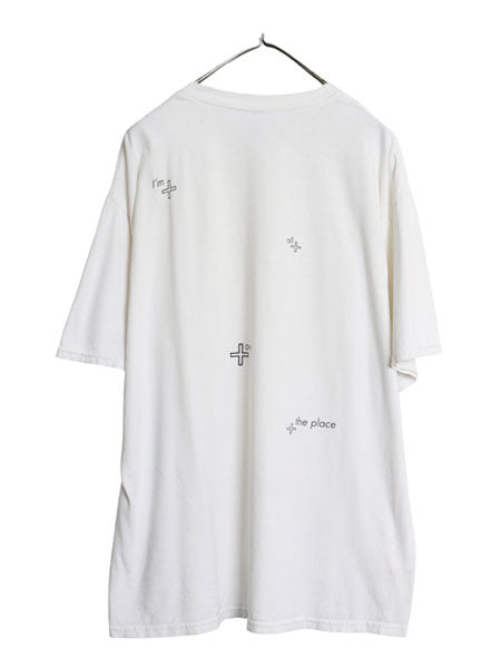 00s ヒューレットパッカード 企業 両面 プリント Tシャツ メンズ XL オールド 当時物 テック イラスト ヘビーウェイト 白 大きいサイズ 白T