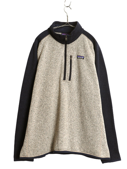 パタゴニア ベターセーター ハーフジップ メンズ XXL / 22年製 裏起毛 フリース セーター プルオーバー ジャケット ブルゾン 大きいサイズ