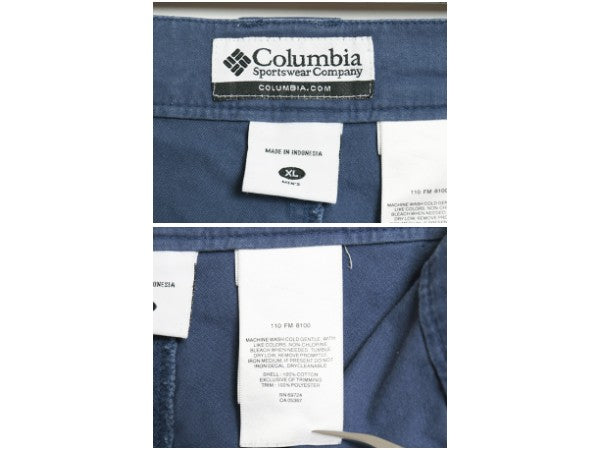 00s コロンビア PFG コットン フィッシング ショーツ メンズ XL 古着 オールドアウトドア ショートパンツ 短パン ノータック 大きいサイズ