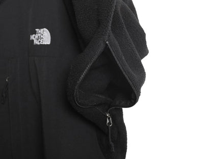 ノースフェイス デナリ ジャケット メンズ L / アウトドア フリース ナイロン ブルゾン ハイネック フルジップ アウター ブラック シンプル
