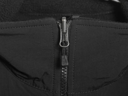 ノースフェイス デナリ ジャケット メンズ L / アウトドア フリース ナイロン ブルゾン ハイネック フルジップ アウター ブラック シンプル