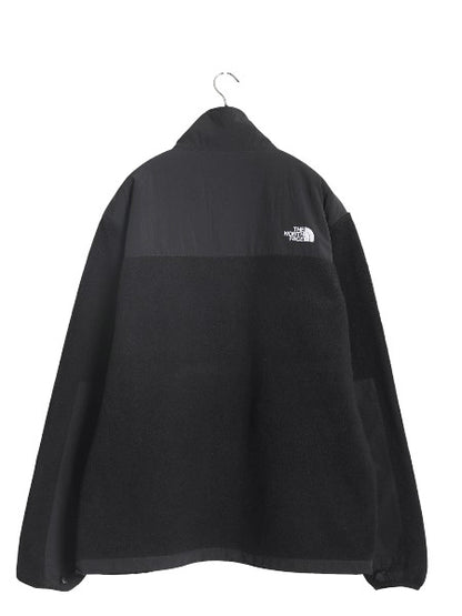ノースフェイス デナリ ジャケット メンズ L / アウトドア フリース ナイロン ブルゾン ハイネック フルジップ アウター ブラック シンプル