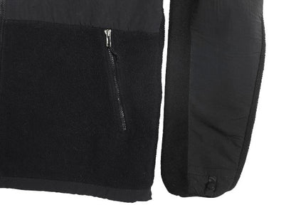 ノースフェイス デナリ ジャケット メンズ L / アウトドア フリース ナイロン ブルゾン ハイネック フルジップ アウター ブラック シンプル