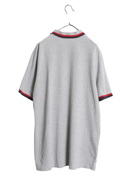 ポロ ラルフローレン 鹿の子 半袖 ポロシャツ メンズ XL オールド 半袖シャツ コットン トップス カットソー ワンポイント 大きいサイズ