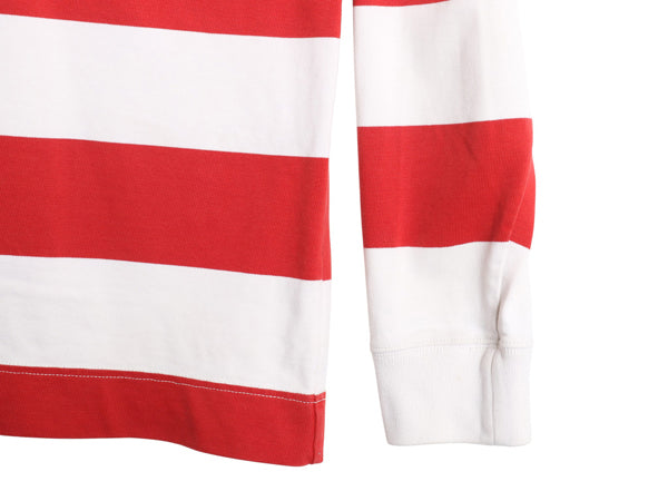 ラグビー ラルフローレン ボーダー 長袖 ラガーシャツ メンズ L / ポロ ラグビー 長袖シャツ ポロシャツ カットソー ツートン ナンバリング