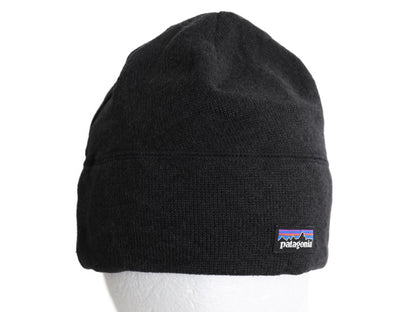 US企画 パタゴニア ベターセーター フリース ビーニー キャップ メンズ レディース S / 19年製 アウトドア ワッチ ニット帽 ブラック 防寒