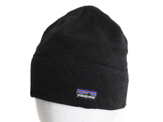 US企画 パタゴニア ベターセーター フリース ビーニー キャップ メンズ レディース S / 19年製 アウトドア ワッチ ニット帽 ブラック 防寒