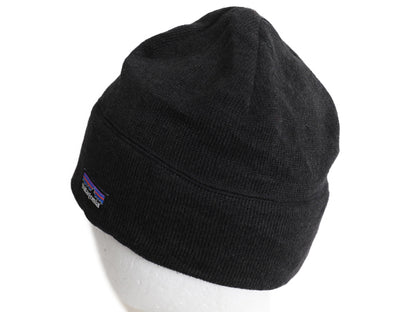 US企画 パタゴニア ベターセーター フリース ビーニー キャップ メンズ レディース S / 19年製 アウトドア ワッチ ニット帽 ブラック 防寒