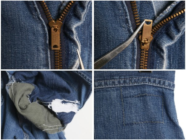 Lee 50-60’s ペインターデニムパンツ ヴィンテージ 商品紹介 » 50's Lee 11W DENIM PAINTER PANTS - Suntrap, Vintage