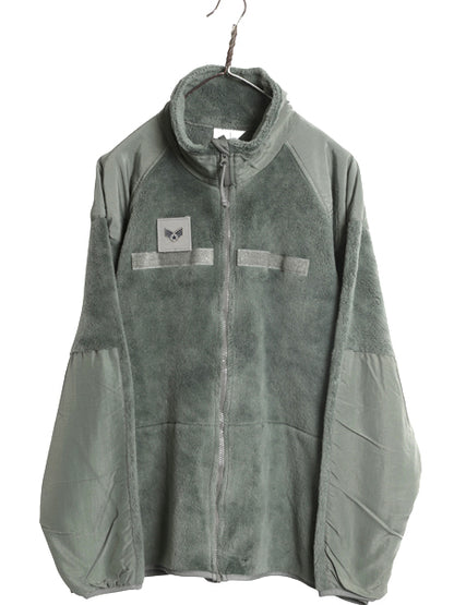 米軍実物 ECWCS GEN3 フルジップ フリース ジャケット X-LARGE REGULAR 古着 08年製 ミリタリー USAF 軍物 レベル3 ブルゾン 大きいサイズ