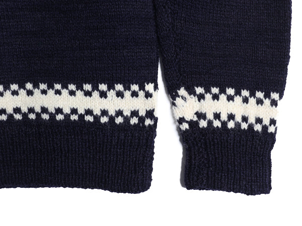 60s ニュージーランド製 ★ ブルックスブラザーズ ウール ニット セーター メンズ S 古着 ヴィンテージ 旧タグ ノルディック モックネック