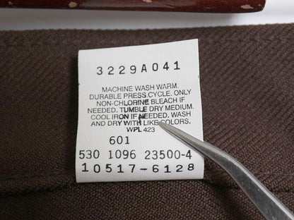 デッドストック 90s USA製 リーバイス ポリ フレア パンツ メンズ 31 32 新品 オールド 517 スタプレ ノータック ブーツカット スラックス
