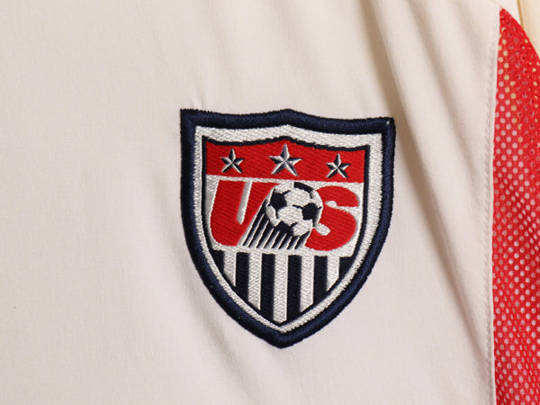 00s ☆ ナイキ アメリカ 代表 サッカー ユニフォーム メンズ XL オールド 02 03 ワールドカップ 当時物 フットボール ホーム 襟付き USA 白