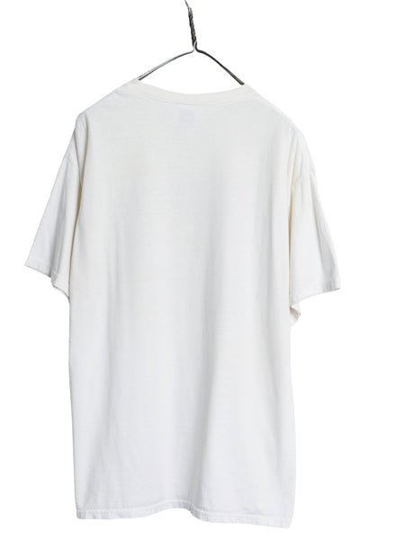 00s 音楽 アート イラスト プリント 半袖 Tシャツ メンズ XL 古着 オールド ブルース グラフィック ヘビーウェイト コットン 大きいサイズ