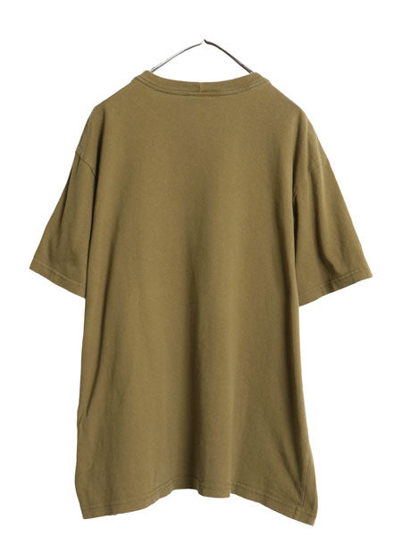 USA製 フィルソン ポケット付き 無地 Tシャツ メンズ XXL / オールド ヘビーウェイト コットン アウトドア ポケT 大きいサイズ オリーブ