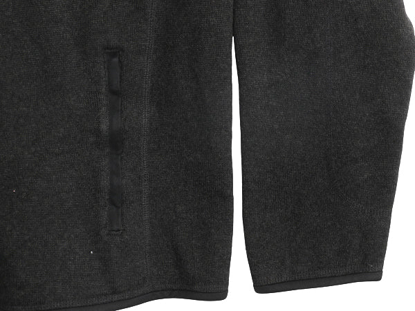 パタゴニア ベターセーター ジャケット メンズ XL 17年製 フリース セーター フルジップ ブルゾン ハイネック アウトドア 大きいサイズ 黒