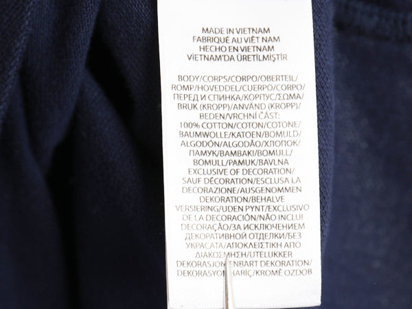 ポロベア ポロ ラルフローレン 鹿の子 半袖 ポロシャツ メンズ レディース M / 半袖シャツ スリムフィット キャラクター ワンポイント 紺