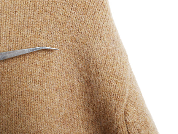 エルエルビーン フルジップ ニット セーター ジャケット メンズ XL / ドライバーズ シェットランド ウール カーディガン 大きいサイズ 無地