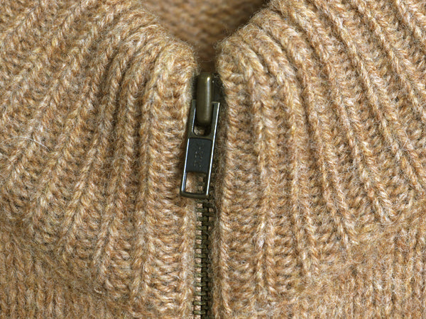 エルエルビーン フルジップ ニット セーター ジャケット メンズ XL / ドライバーズ シェットランド ウール カーディガン 大きいサイズ 無地