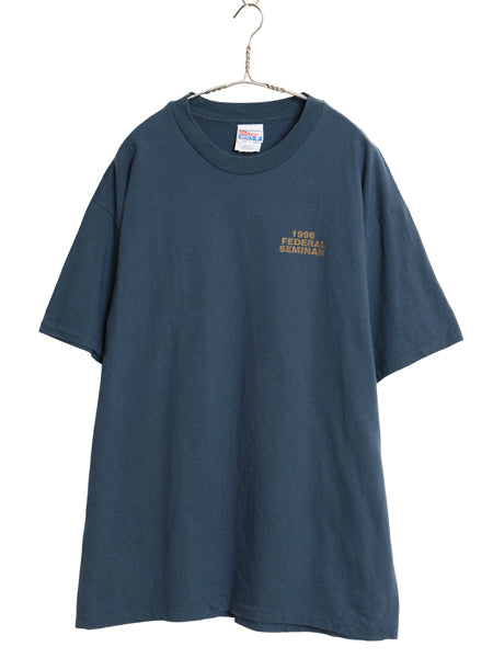 90s 企業 両面 プリント 半袖 Tシャツ メンズ XL / オールド テック イラスト グラフィック ヘビーウェイト シングルステッチ 大きいサイズ