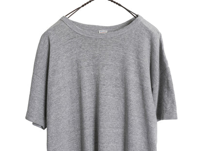 80s USA製 ★ チャンピオン 目無し 88 12 Tシャツ メンズ XL 古着 ヴィンテージ トリコタグ シングルステッチ 大きいサイズ 無地 霜降り 灰
