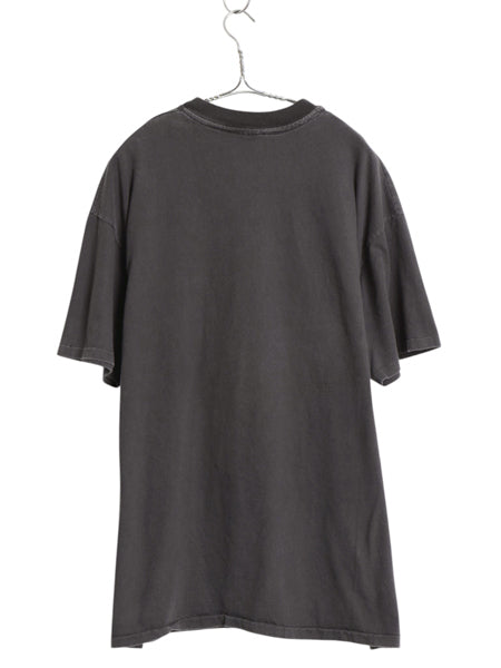 90s USA製 ★ マイケルスタイプ イラスト プリント Tシャツ メンズ XL / オールド 当時物 R.E.M. バンド ロック シングルステッチ 黒