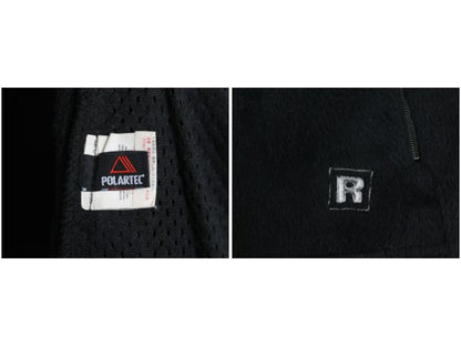00s USA製 パタゴニア R2 フリース ベスト レディース S / 01年製 オールド ボア パイル フルジップ アウトドア レギュレーター 重ね着 黒