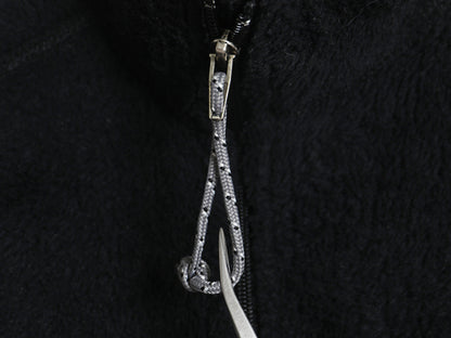 00s USA製 パタゴニア R2 フリース ベスト レディース S / 01年製 オールド ボア パイル フルジップ アウトドア レギュレーター 重ね着 黒