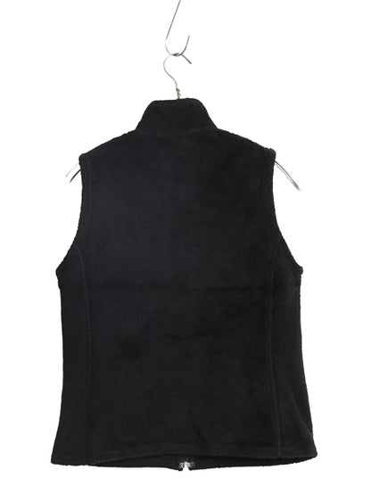 00s USA製 パタゴニア R2 フリース ベスト レディース S / 01年製 オールド ボア パイル フルジップ アウトドア レギュレーター 重ね着 黒