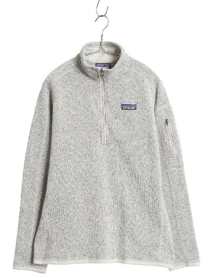 パタゴニア ベターセーター ハーフジップ レディース L / 19年製 アウトドア 裏起毛 フリース セーター プルオーバー ジャケット ブルゾン