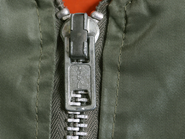 USA製 MA-1 フライト ジャケット メンズ M / 民間  L-2 エアフォース ミリタリー ボンバー ブルゾン トップガン NASA ワッペン フルジップ