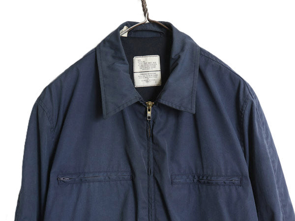 90s 米軍実物 USN ネイビー サブマリン ジャケット 44 XL / 94年製 オールド ユーティリティ ミリタリー ブルゾン ジャンパー 大きいサイズ